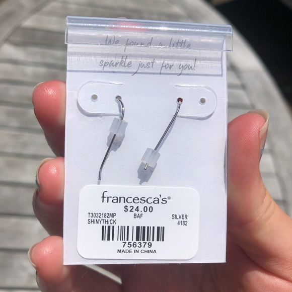 Sterling Silver Earrings - Picture 2 of 2